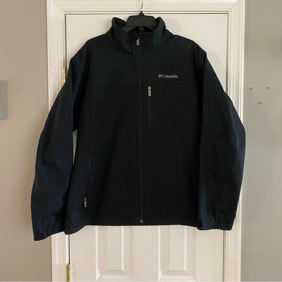 Columbia Other - Columbia Men’s Ascender Softshell Jacket Black XL Lightweight Coat 3 Pocket